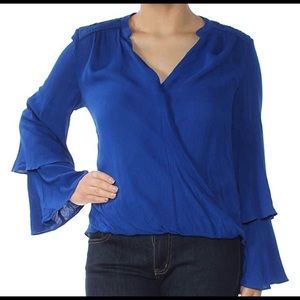 INC International Concepts Petite Bell Sleeve Top